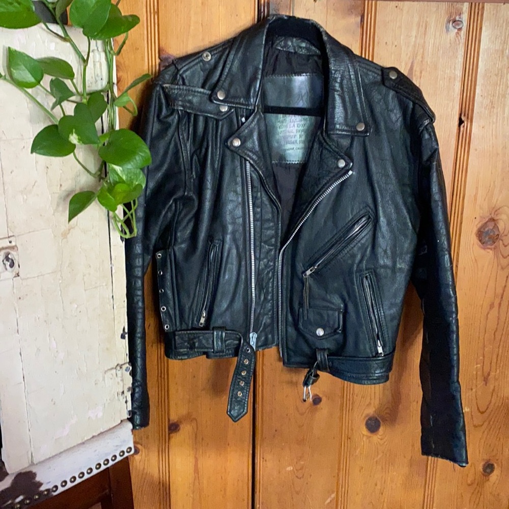 Leather Motorcycle Jacket